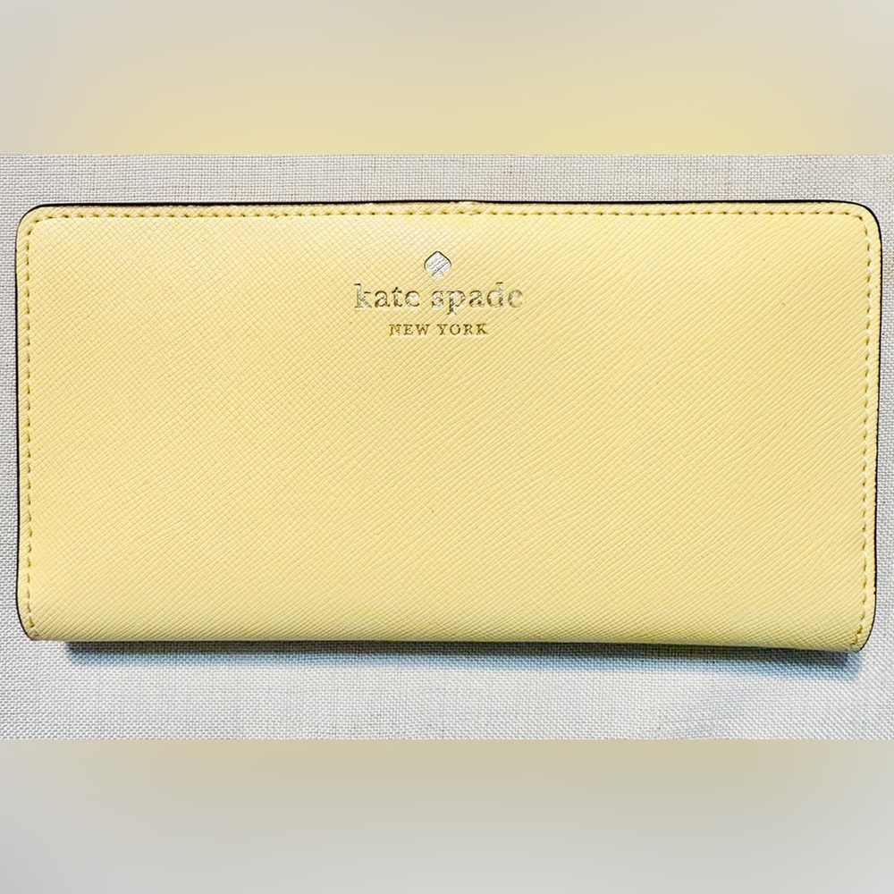 NWT Kate Spade Yellow Women's Wallet